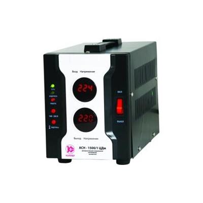 Стабилизатор напряжения однофазный Калибр Мастер АСН-1500/1 ЦДм Стабилизатор напряжения однофазный Калибр Мастер АСН-1500/1 ЦДм