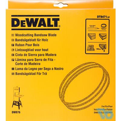 Полотно пильное по дереву 2215х6х0,4 мм для пилы DW 876 DeWalt DT 8471 Полотно пильное по дереву 2215х6х0,4 мм для пилы DW 876 DeWalt DT 8471