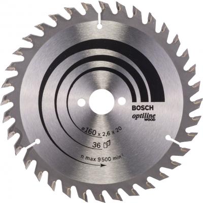 ���� ������� ��� ���������� 160-20(16) OptilineWood 36���, BOSCH, 2608640597
