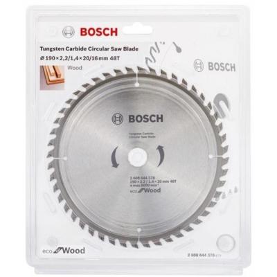 ���� ������� ��� ���������� 190-20 ECO for wood 48���, BOSCH, 2608644378

