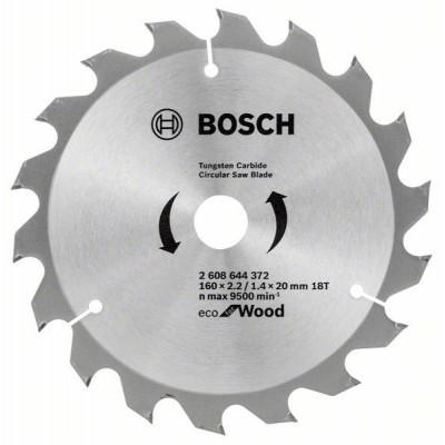 ���� ������� ��� ���������� 160-20 ECO for wood 18���, BOSCH, 2608644372