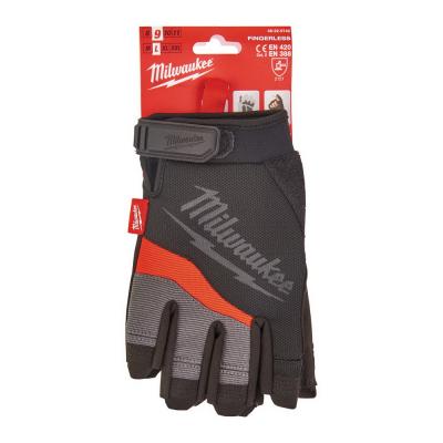 Перчатки-L/9 с открытым пальцем Fingerless, MILWAUKEE, 48229742 Перчатки-L/9 с открытым пальцем Fingerless, MILWAUKEE, 48229742
