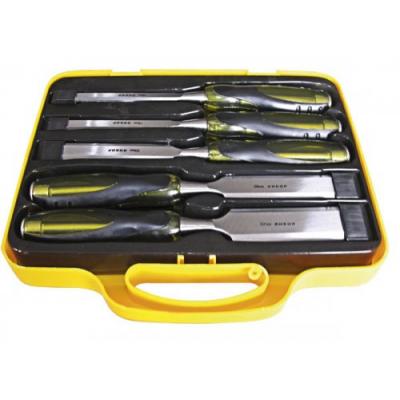 Набор стамесок-долот 5шт (10,12,20,26,32мм) пластиковый кейс, Энкор, 10441 Набор стамесок-долот 5шт (10,12,20,26,32мм) пластиковый кейс, Энкор, 10441