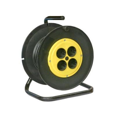 Удлинитель на катушке УС-4-25 (2х2,5), Калибр, 34384 Удлинитель на катушке УС-4-25 (2х2,5), Калибр, 34384