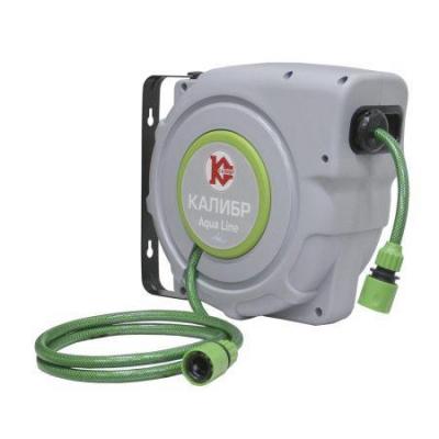Шланг поливочный на автоматической катушке ШПАК - 15, Калибр, K68508 Шланг поливочный на автоматической катушке ШПАК - 15, Калибр, K68508
